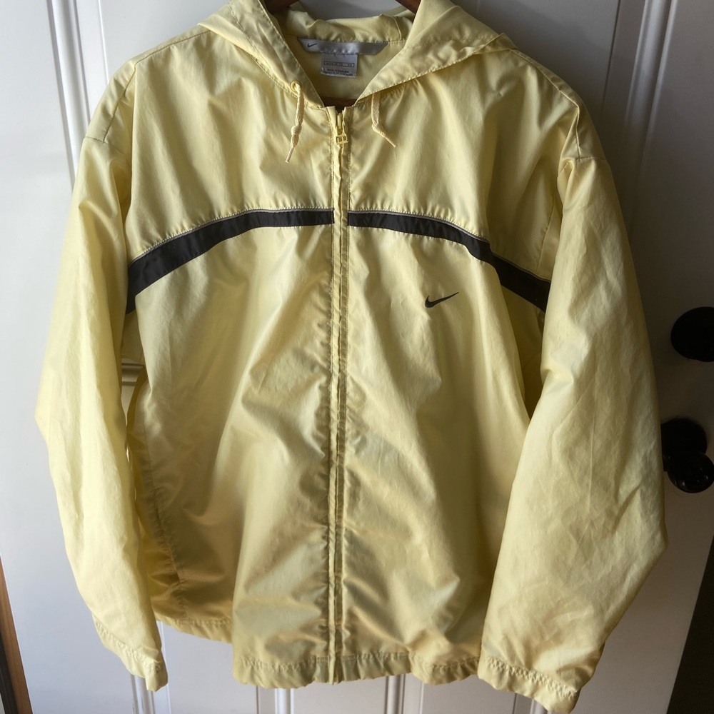 Vintage Nike hooded zip up jacket